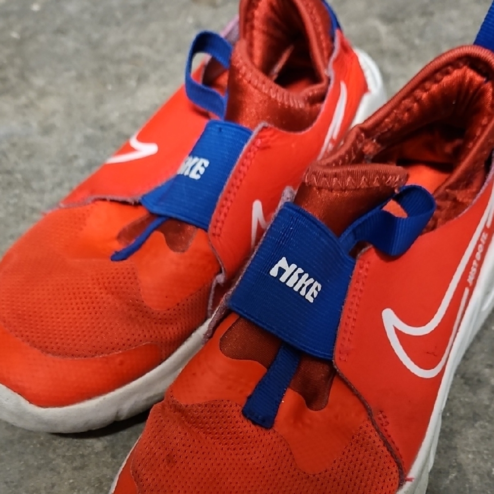 Nike Kids Red and Blue Sneakers